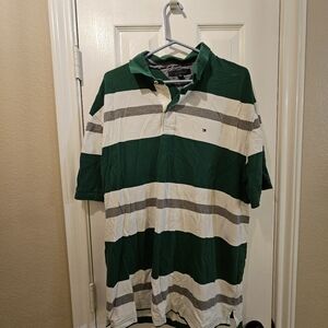Tommy Hilfiger Men Short Sleeves Polo Tee Tshirt - Size XXL